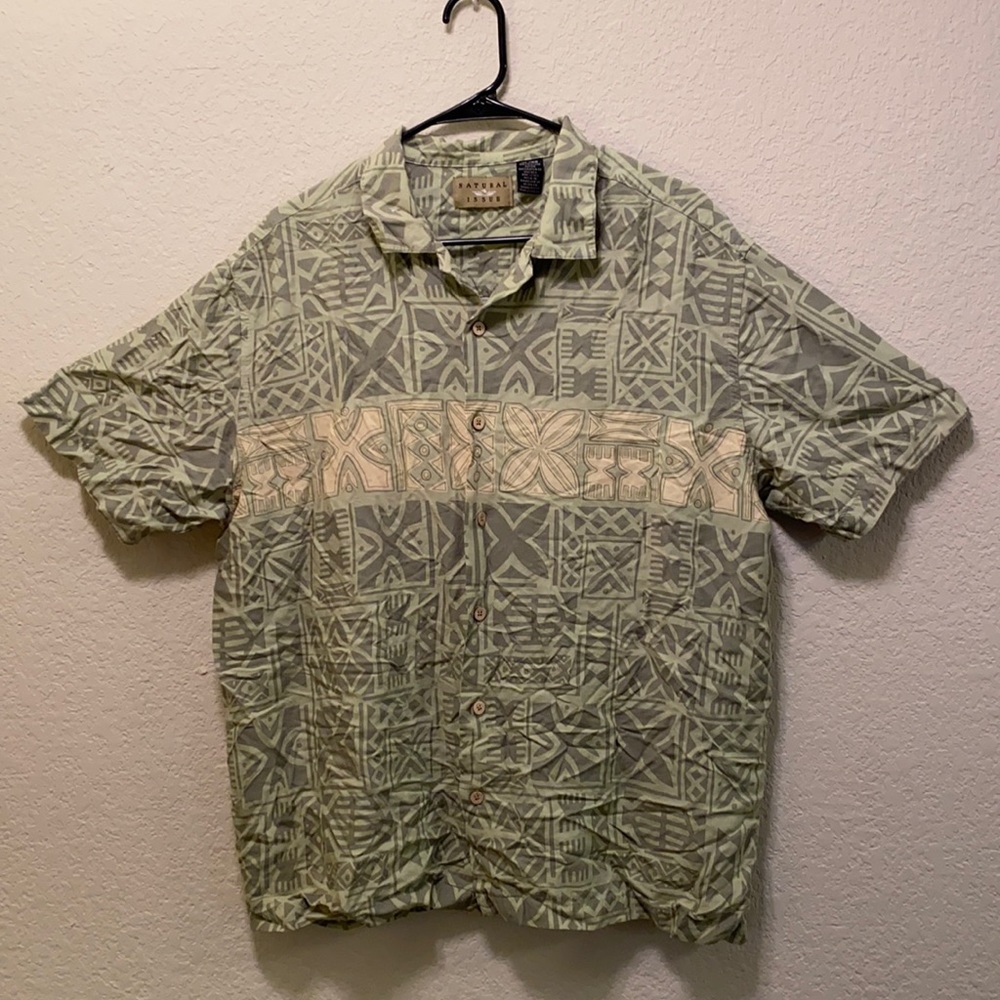 Vintage Style Hawaiian Style Shirt